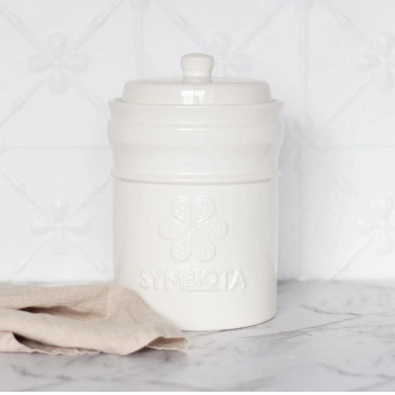 Symbiota Ceramic Fermenting Pot