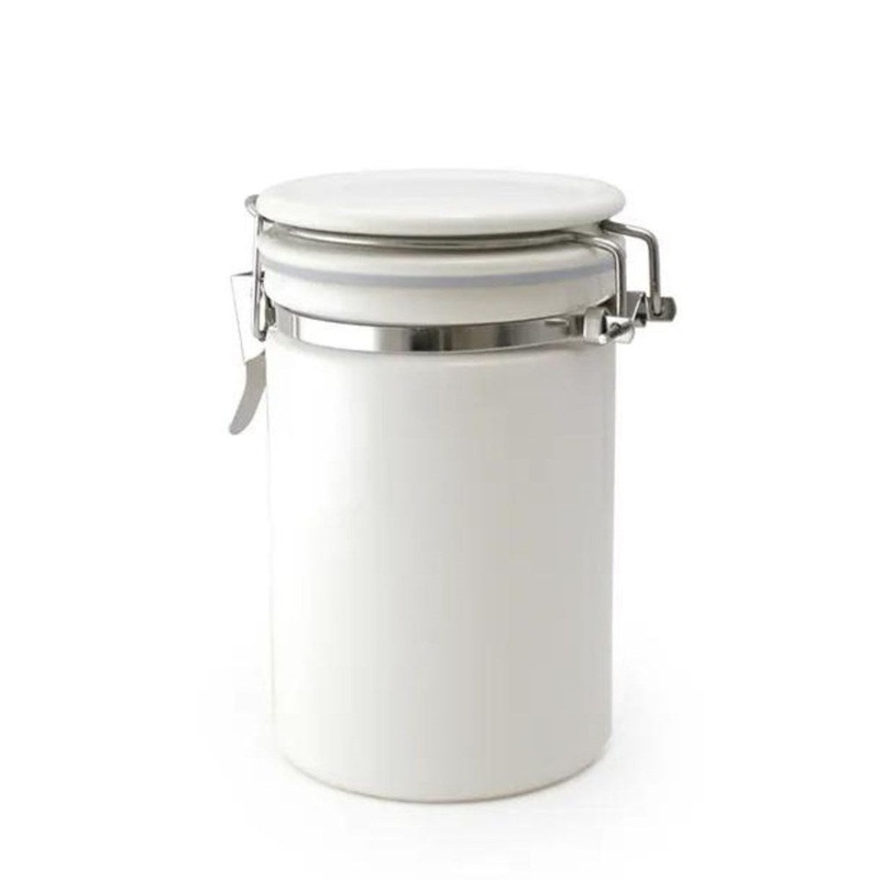 Zero Coffee Canister 200gm  - White