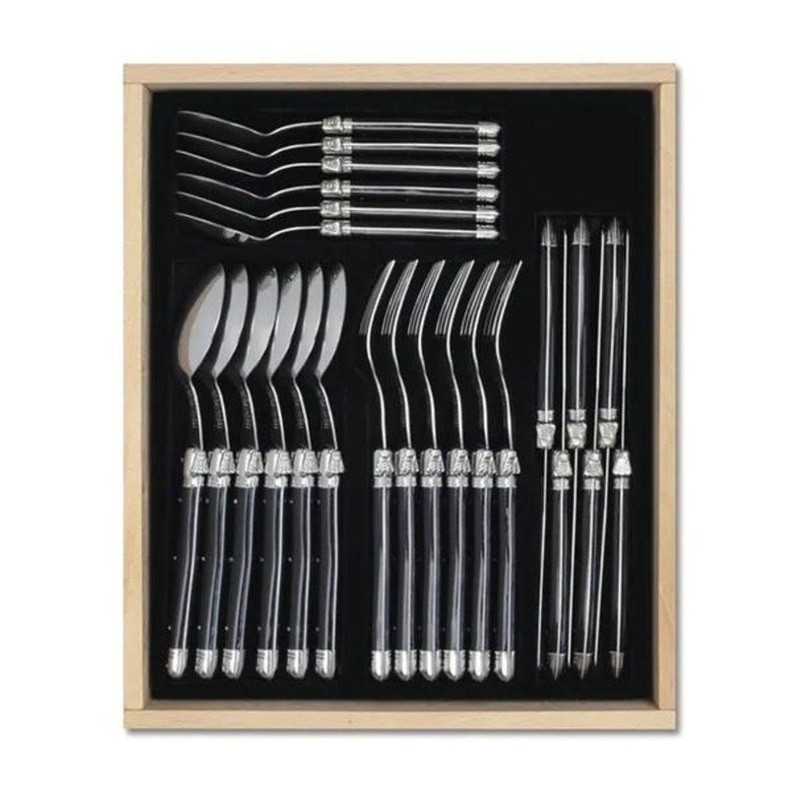 Andre Verdier Laguiole Cutlery Set - 24 Pc