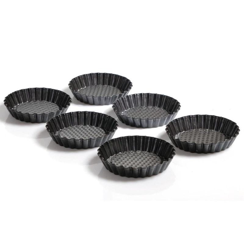 Kaiser Classic Tartlet Moulds Set - 10cm,  6 Piece