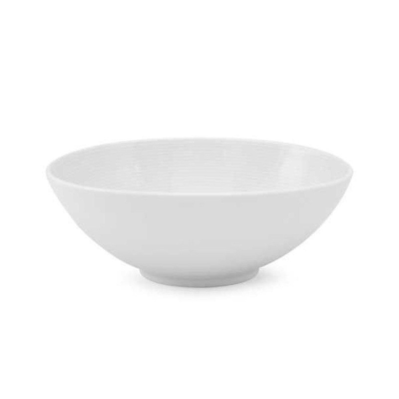 Thomas Loft White Oval Bowl - 17cm