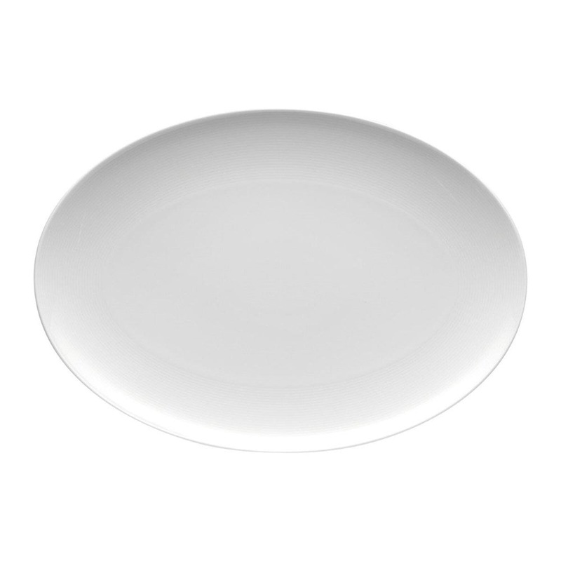 Thomas Loft White Oval Platter - 40cm