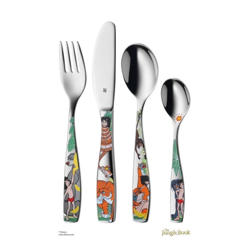 WMF Children's Cutlery Set 4 Piece - Jungle Book