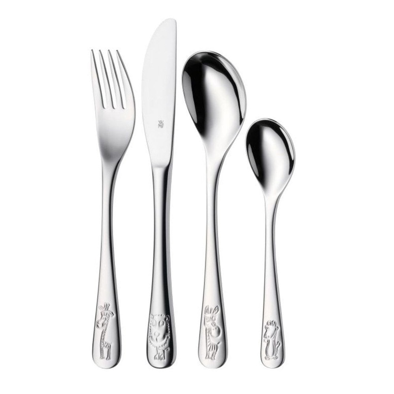 WMF Children's Cutlery Set 4 Piece - Safari