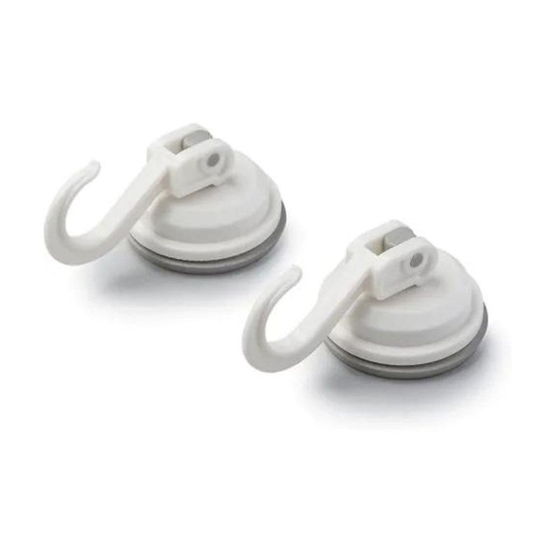 Zeal Suction Hooks White