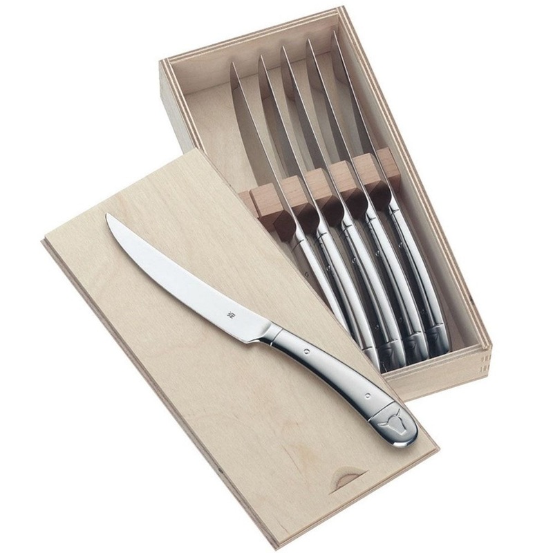 WMF Bulls Head Steak Knife Set - 6 Piece