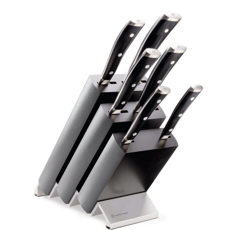 Wusthof Classic Ikon Knife Block Set - 6 Piece