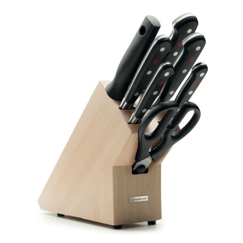 Wusthof Classic Knife Block Set - 8 Piece