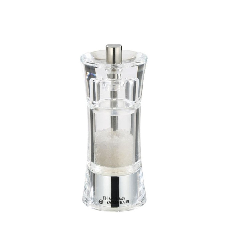Zassenhaus Aachen Acrylic Salt Mill - 2 Sizes