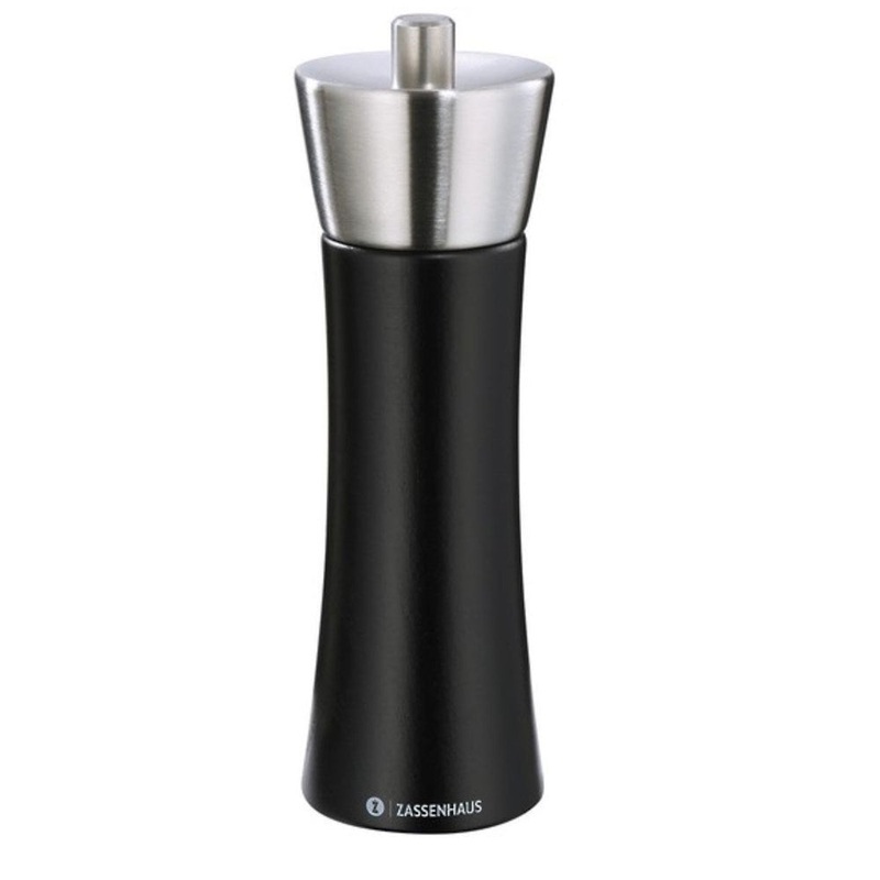 Zassenhaus Augsburg Stainless Steel Pepper Mill - 18cm