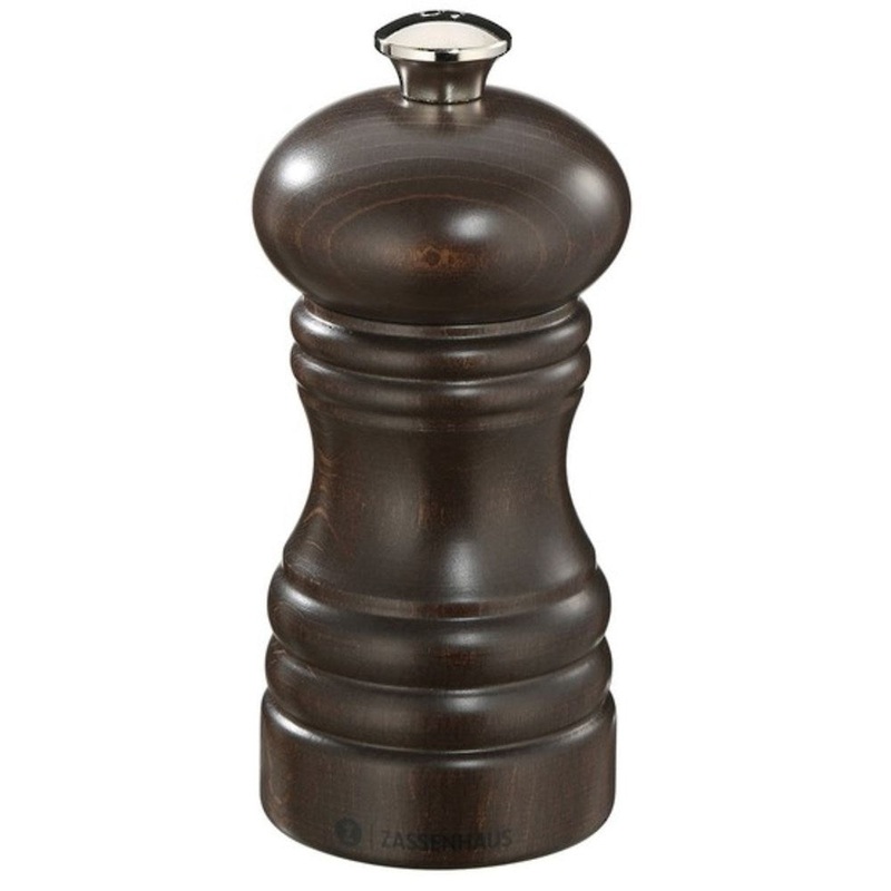 Zassenhaus Berlin Dark Beech Pepper Mill - 12cm