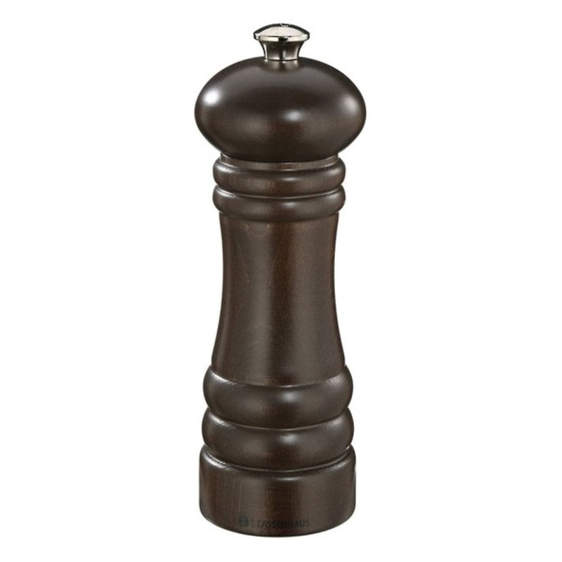 Zassenhaus Berlin Dark Beech Salt Mill - 18cm