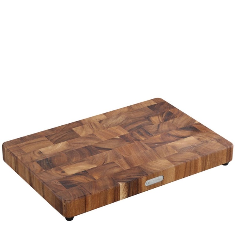 Zassenhaus Butcher Block, End Grain, Acacia - 45 x 30 x 4.5cm