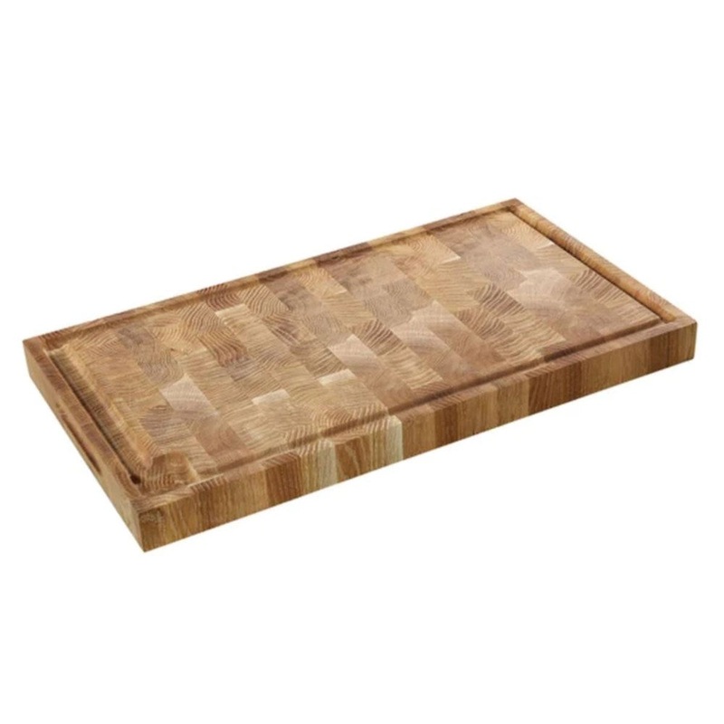 Zassenhaus Butcher Block, Oak - 54 x 30 x 4cm