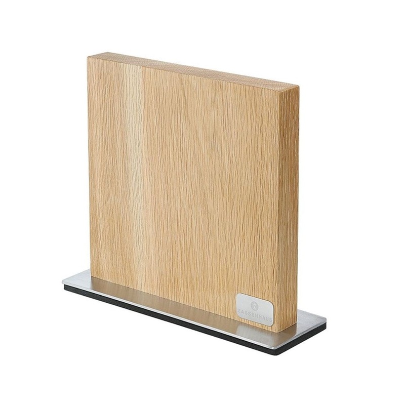 Zassenhaus Magnetic Knife Block - Oak