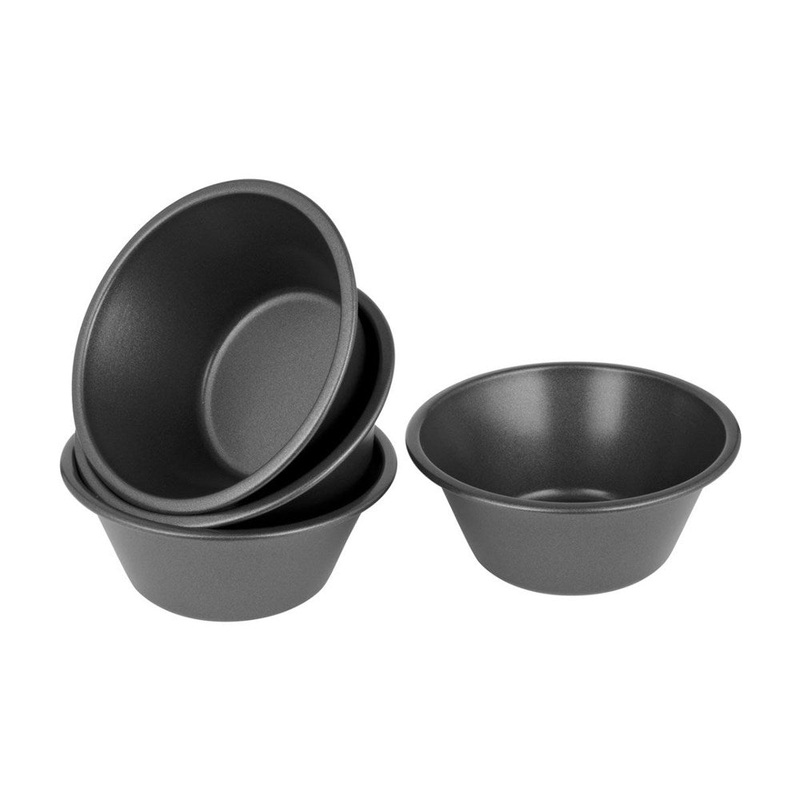 Bakemaster Mini Bakeware Deep Individual Pie Dish - 12cm - Set of 4