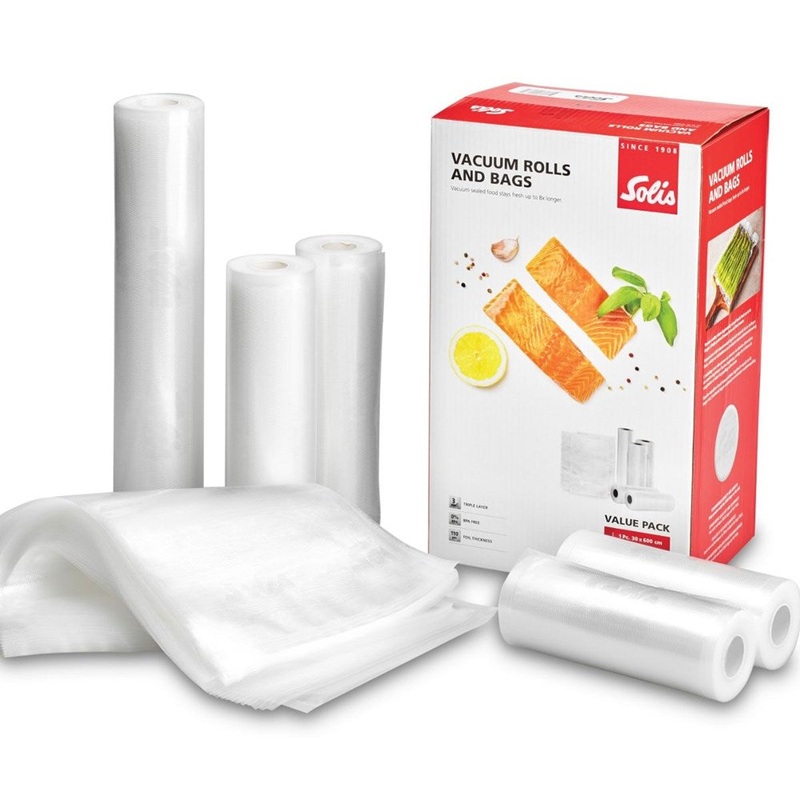 Solis Vacuum Rolls Value Pack Rolls and Bags
