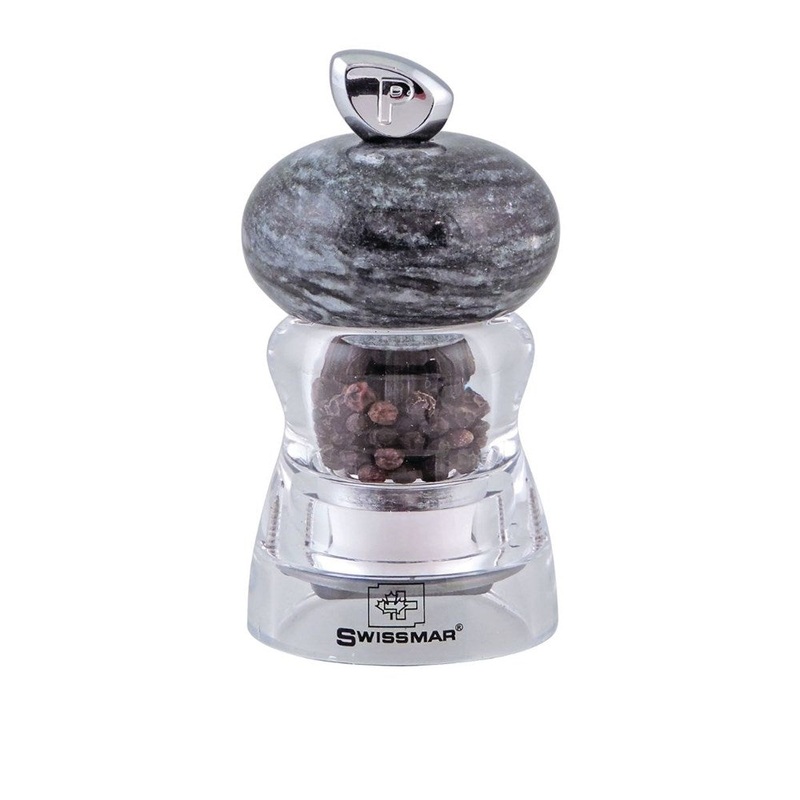 Swissmar Andrea Pepper Grinder with Dark Granite Top - 10cm