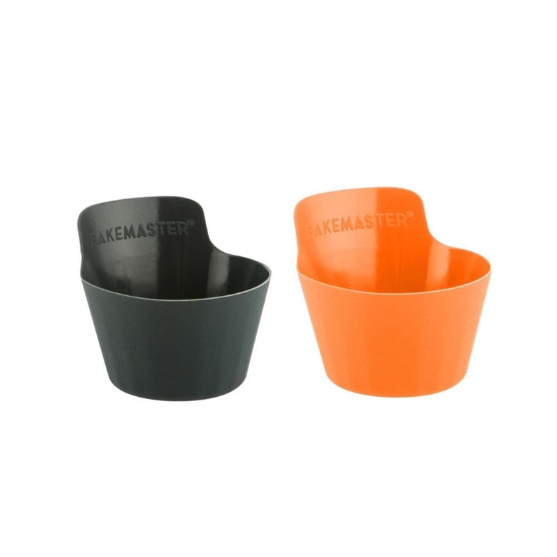 Bakemaster  Silicone Set of 12 Air Fryer Baking Cups - 7 x 4cm