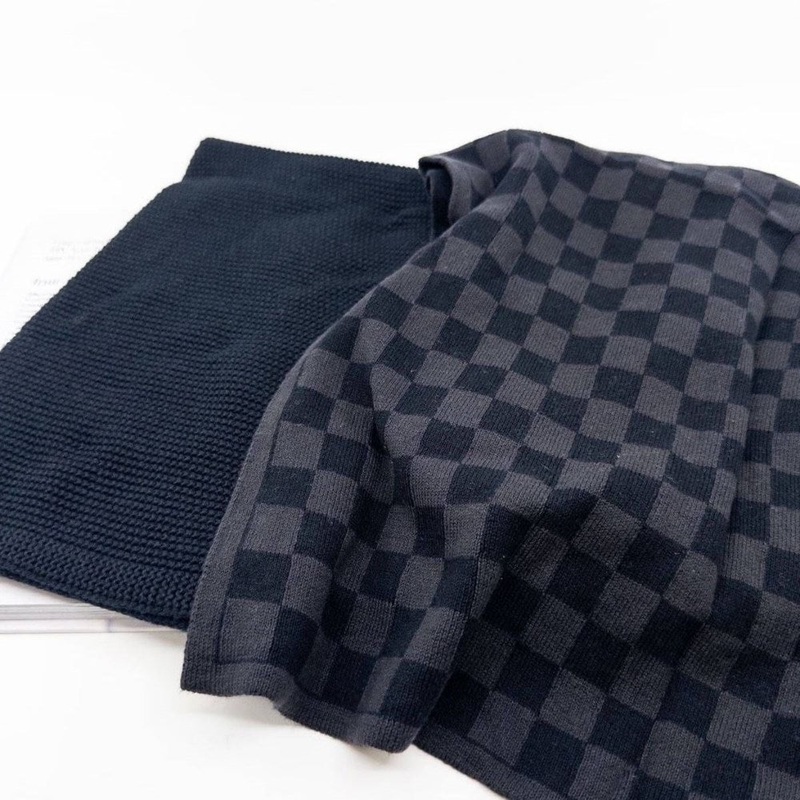 Ecovask  Kitchen Towel Duo's - Poppy Seed Chequer