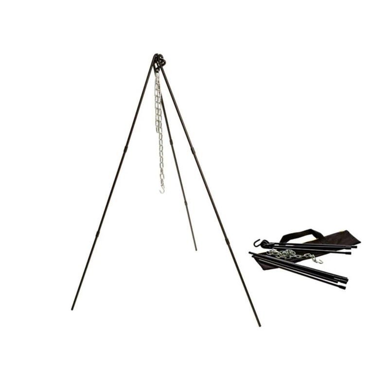 Lodge Adjustable Tripod 101-152cm (incl Chain & Tote Bag)
