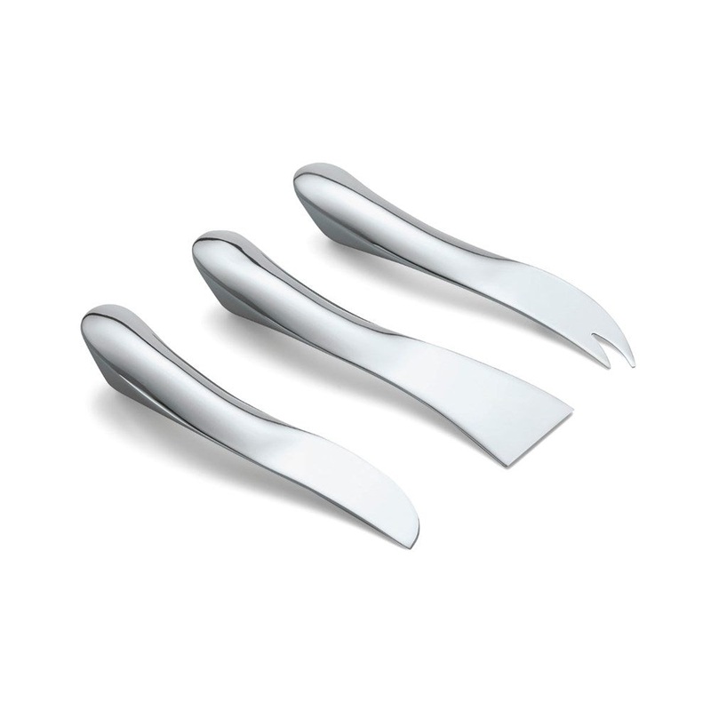 Philippi Wave Cheese Knife Set - 3 Piece