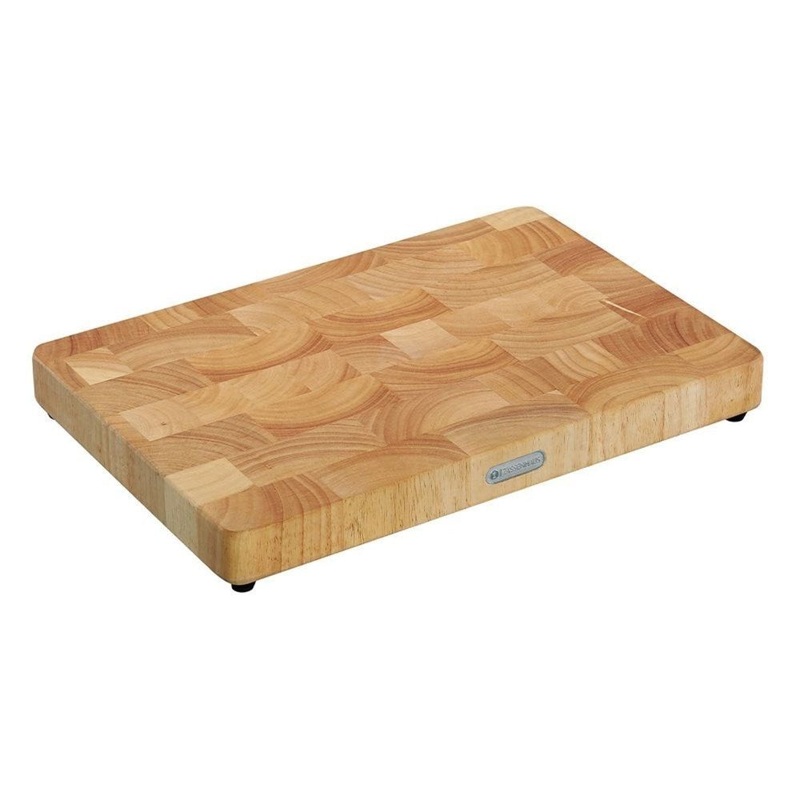 Zassenhaus Chopping Block End Grain - Rubberwood - 45 x 30 x 4.5cm