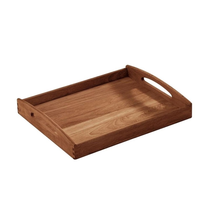 Zassenhaus Handled Serving Tray - Acacia Wood - 44 x 36 x 7cm